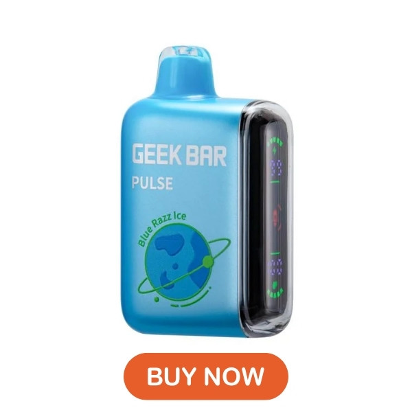 Blue Razz Ice Geek Bar Pulse Disposable Vape