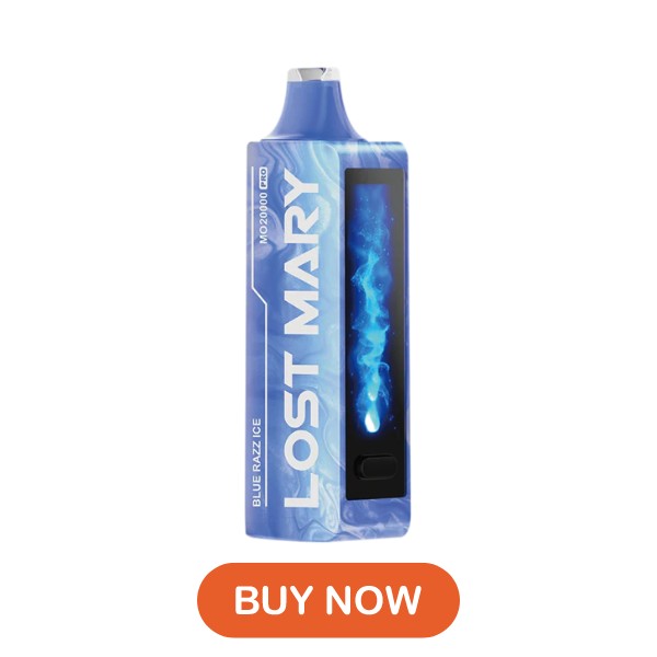 Blue Razz Ice Lost Mary MO20000 Pro Disposable Vape