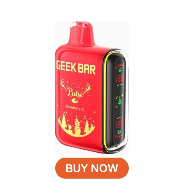 Strawberry CC Geek Bar Pulse Disposable Vape